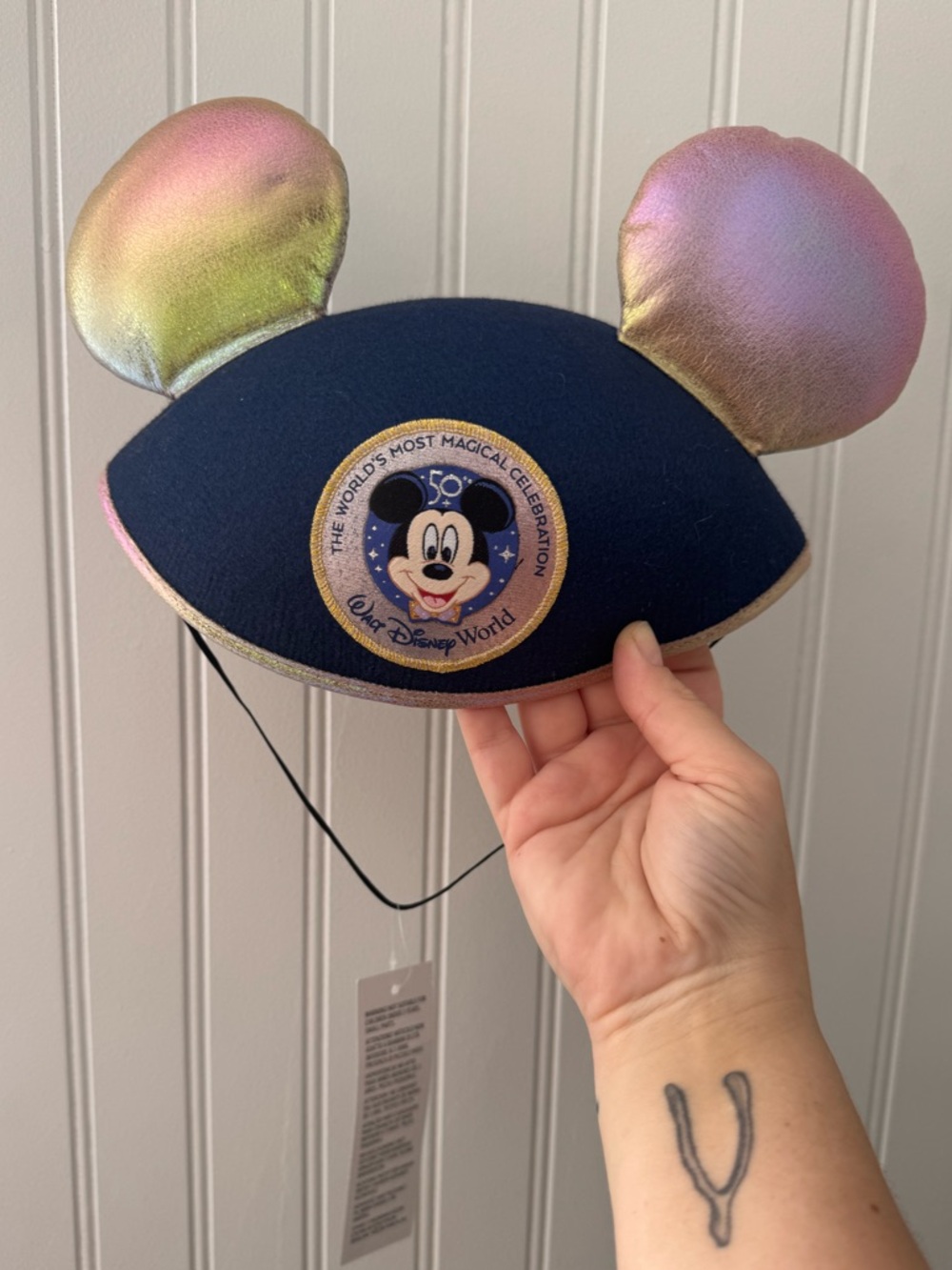 Walt Disney World 50th anniversary Mickey Mouse ears Disney parks
